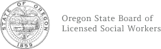 Oregon Board of Licensed Social Workers logo